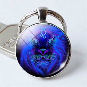 Zodiac Sign Keychain